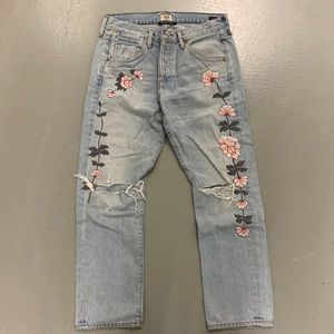 Citizens of Humanity embroidered jeans